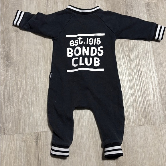 Bonds Club Navy and White Baby Jumpsuit - Picture 1 of 2